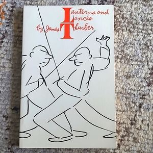 VTG Lanterns & Lances by James Thurber Book (Short Story Essay Humor)